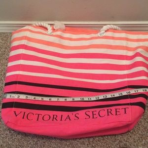 Lot De 3 Pièces Victoria's Secret Beach Bound - Tote Bag, Brassière & Débardeur - Taille M - Neuf Avec étiquettes